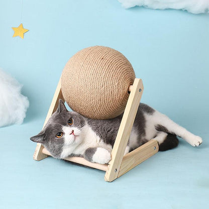 Petmonde-Boule à Gratter pour Chat, jouet de chaton, en sisal résistant à l'usure, Accessoire pour Chat-L-Petmonde