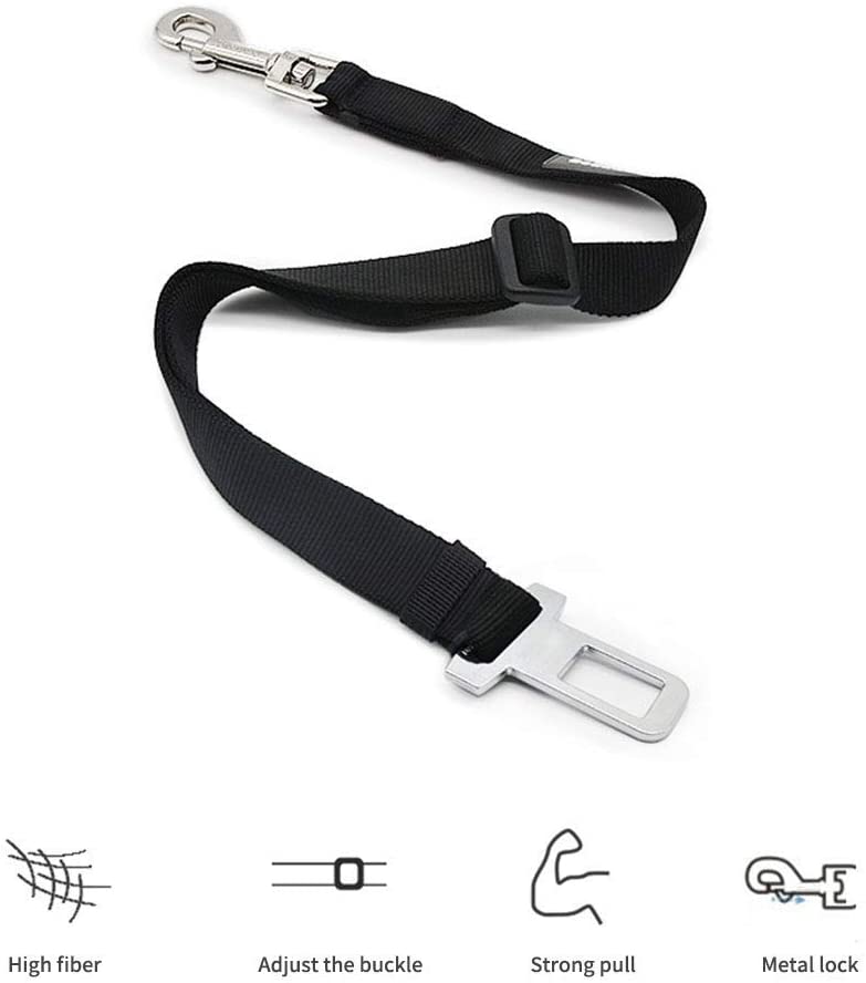 Ceinture de sécurité ajustable pour chien, clip SFP, accessoire de promenade pour chien-15-Petmonde