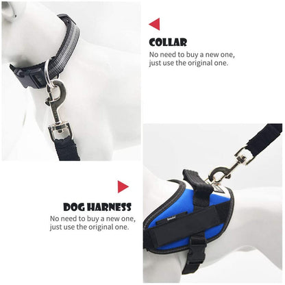 Ceinture de sécurité ajustable pour chien, clip SFP, accessoire de promenade pour chien-17-Petmonde