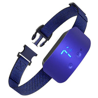 Petmonde-Collier Anti-Aboiement pour Chien, Rechargeable, Étanche, Électrique, IP67-Bleu-Petmonde