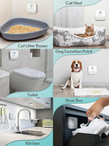 Purificateur d'Air Intelligent Anti-Odeur pour Chat – Désodorisant pour Litière et Maison-3-Petmonde