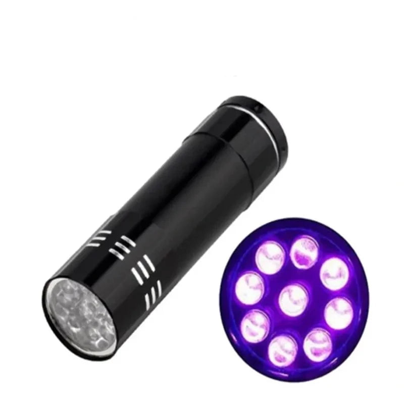 Mini Torche Ultraviolette Portable à LED UV, Étanche, Zoomable – Détection Punaises de Lit & Urine d'Animaux-5-Petmonde