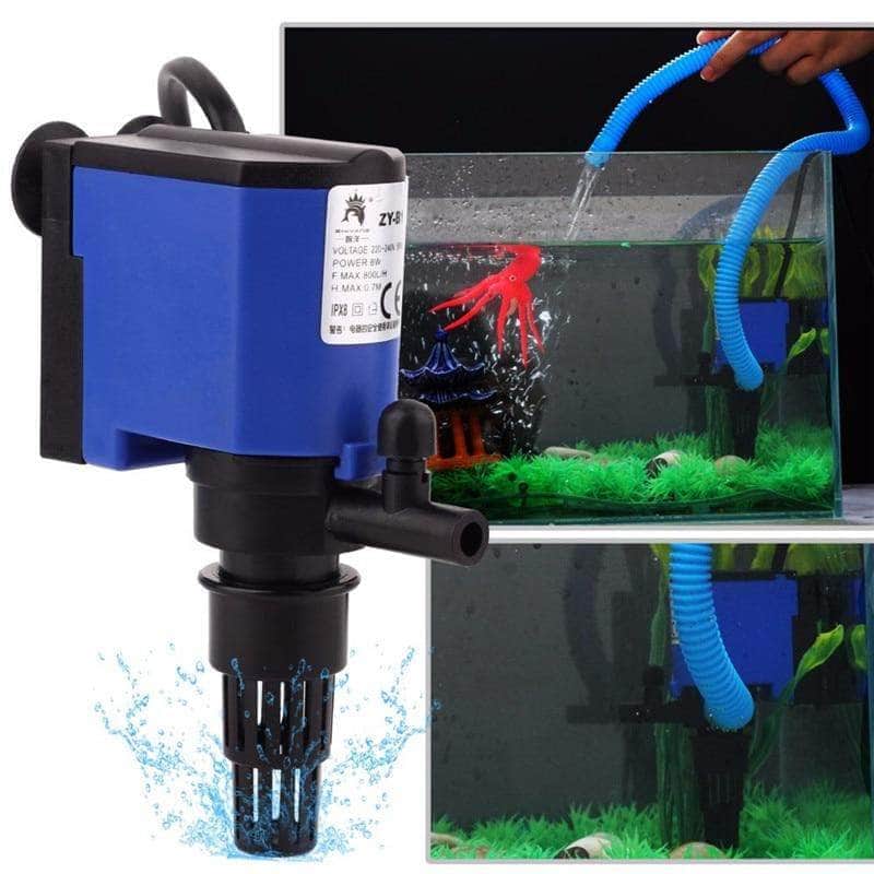 Filtre aquarium pompe aquarium avec filtre 5 en 1 110V/220V, pompe