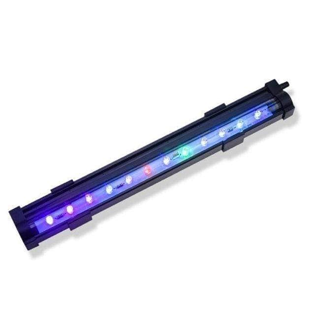 Barre LED éclairage d'aquarium submersible utilisable avec pompe à air 2 en 1 lumière et bulles-2-Petmonde