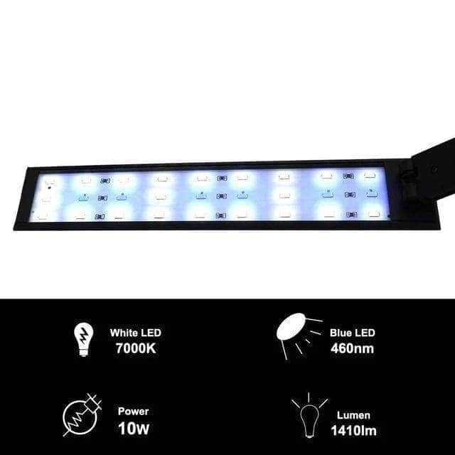 Éclairage d'aquarium rampe LED clipsable à intensité réglable et contrôle tactile-2-Petmonde