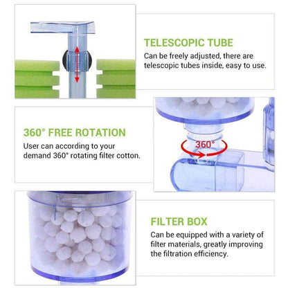 Filtre à éponge biochimique pour crevettes et poissons-10-Petmonde