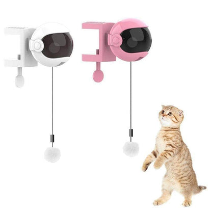 Jouet interactif intelligent pour chat boule de coton-1-Petmonde