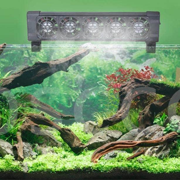 Refroidisseur à basse consommation d'énergie ventilateur pour toutes tailles d'aquarium-5-Petmonde