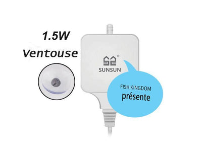 SUNSUN mini pompe à air suspendu via ventouse pour oxygéner l'eau de l'aquarium-2-Petmonde