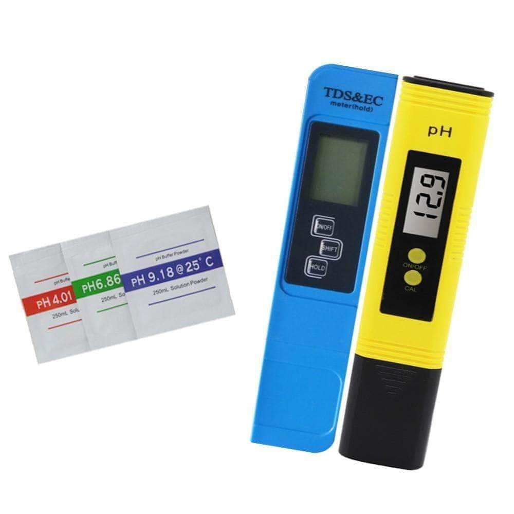 Testeur de pH Mètre Électronique COUCOU, 5 en 1, Testeur de pH, Qualité de  l'Eau, Compteur de Température, pH, EC, Sel, TDS pour Piscine