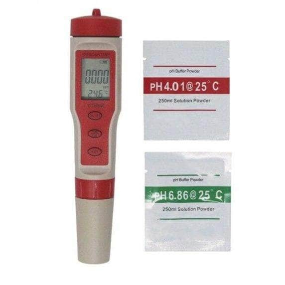 Testeur PH TDS EC thermomètre ph mètre conductimètre kit de test quali –  Petmonde